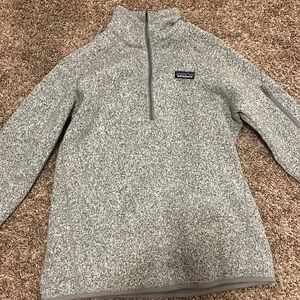 Grey large patagonia sweater